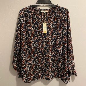 C & C California Aesthetic Print Long Sleeve T-Shirt Size Small